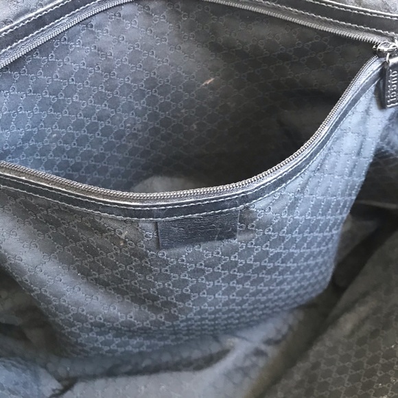 GUCCI vintage black leather bag - Picture 14 of 16